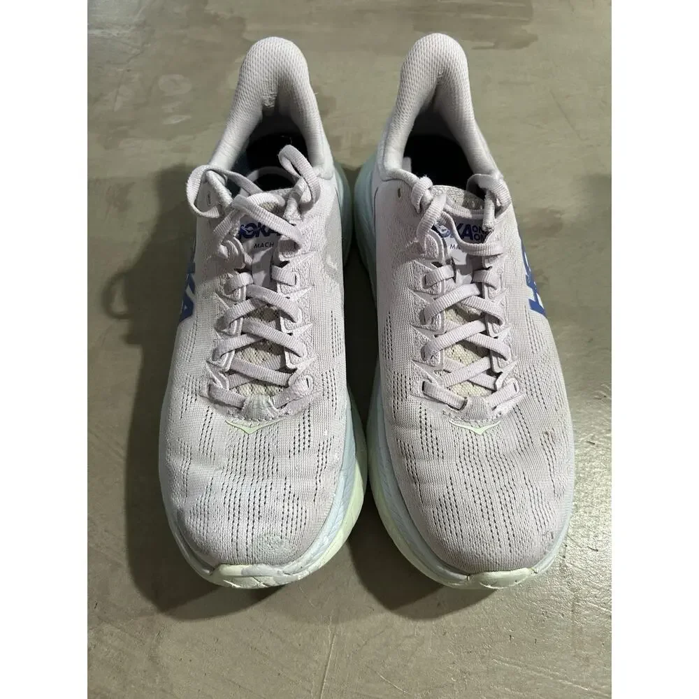 Hoka One One Shoes Womens Size 8B Mach 4 Orchid Running Sneakers 1113529 OHIB